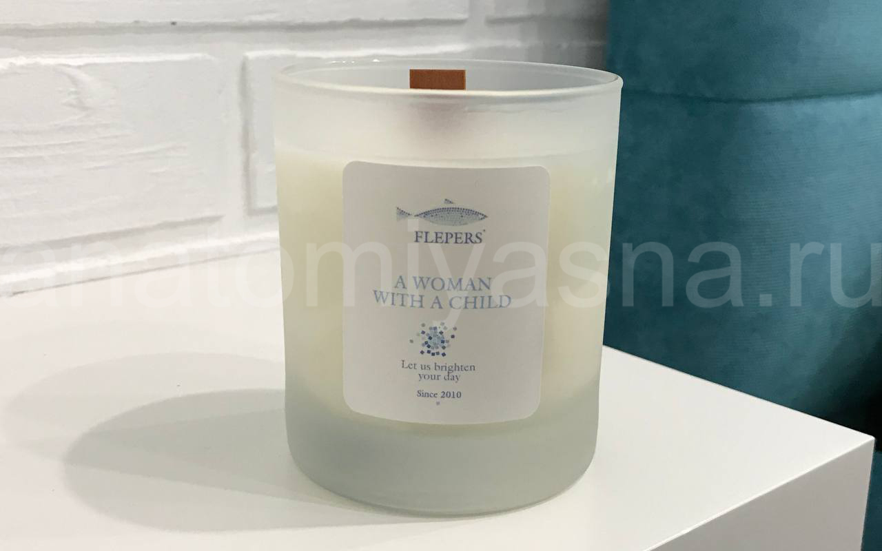 отзыв о Свеча Flepers A woman with a child фото 3