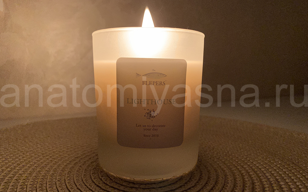 отзыв о Свеча Flepers Lighthouse фото 2
